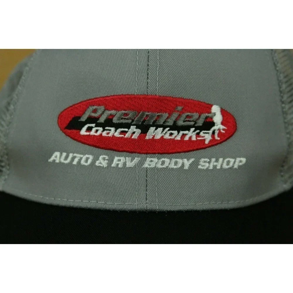 Premier Coachworks Auto RV Hat Cap Snapback mesh Body Shop